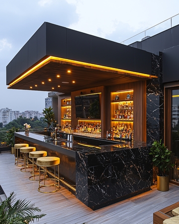 高端户外酒吧设计