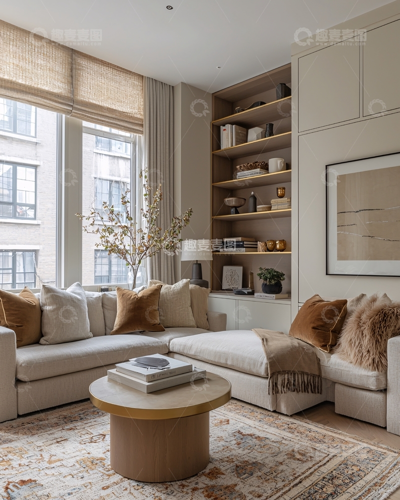 高清大图下载【趣麦麦图】现代简约风格客厅69
