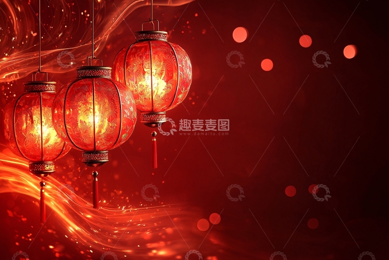 高清大图下载【趣麦麦图】红灯笼