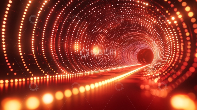 高清大图下载【趣麦麦图】光影隧道