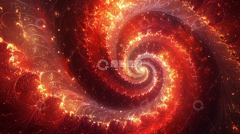 高清大图下载【趣麦麦图】火焰漩涡