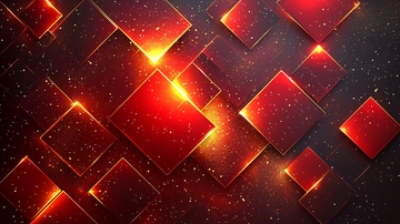 红色菱形暗黑背景