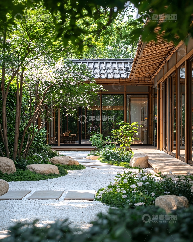 高清大图下载【趣麦麦图】庭院设计