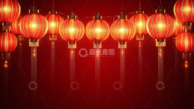 高清大图下载【趣麦麦图】红灯笼