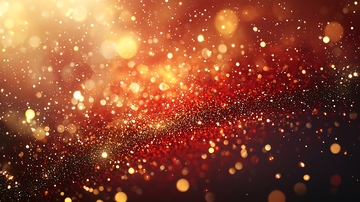 红金色闪光背景