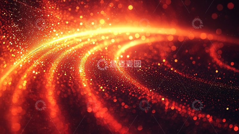 高清大图下载【趣麦麦图】火焰旋涡