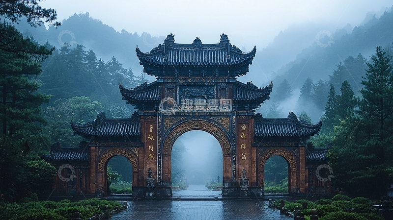 高清大图下载【趣麦麦图】水墨画意境