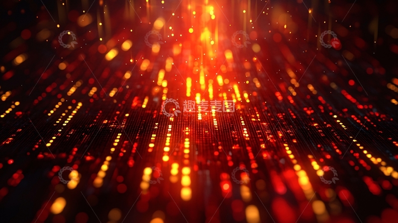 高清大图下载【趣麦麦图】光线粒子背景