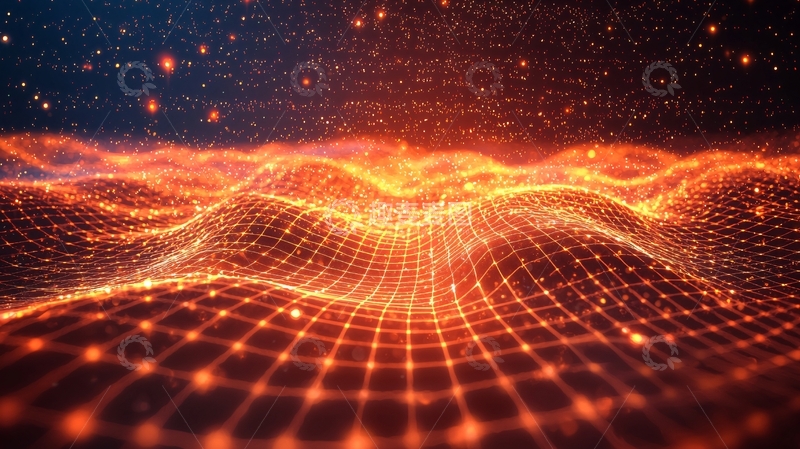 高清大图下载【趣麦麦图】抽象火焰背景