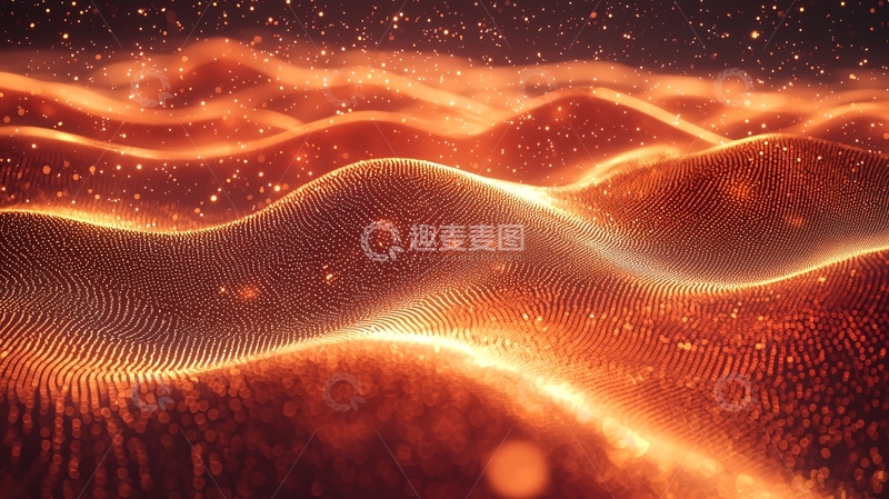 高清大图下载【趣麦麦图】抽象火焰背景