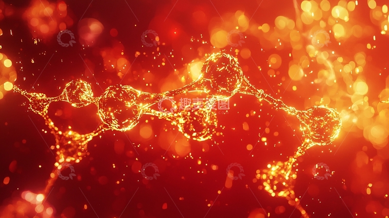 高清大图下载【趣麦麦图】红色液体流动