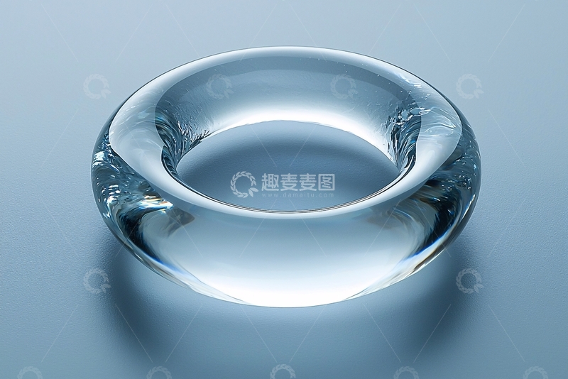 高清大图下载【趣麦麦图】透明玻璃环