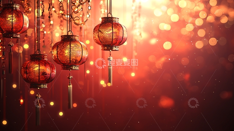 高清大图下载【趣麦麦图】红灯笼