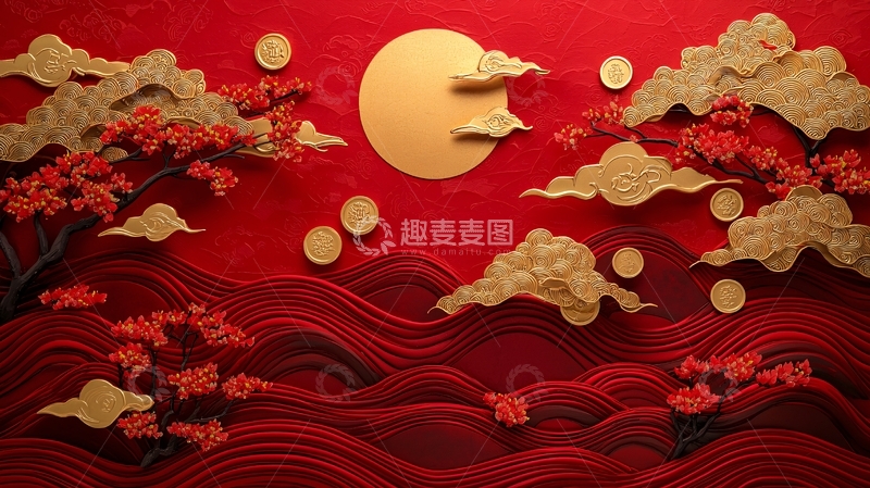 高清大图下载【趣麦麦图】中国风