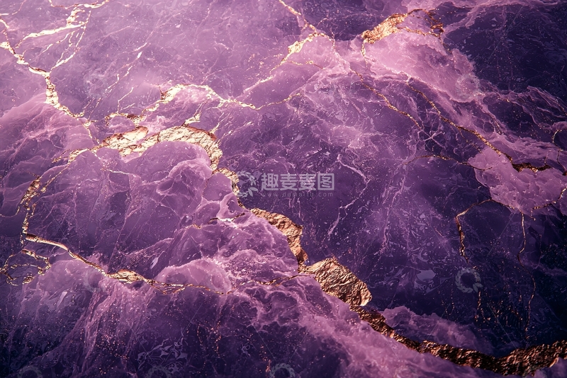 高清大图下载【趣麦麦图】紫色大理石纹理21