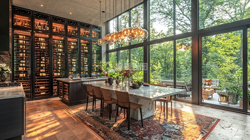 高清大图下载【趣麦麦图】奢华明亮餐厅