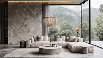 现代极简客厅设计