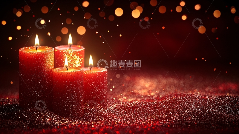 高清大图下载【趣麦麦图】红烛