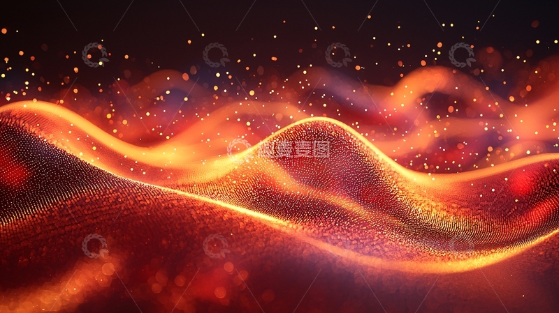 高清大图下载【趣麦麦图】抽象火焰背景