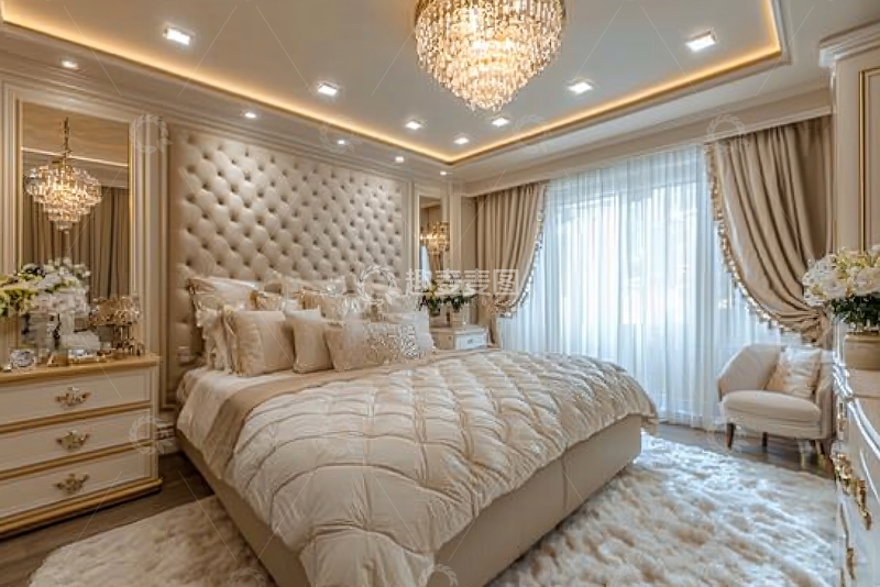 高清大图下载【趣麦麦图】欧式奢华卧室