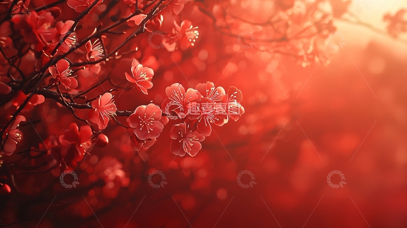 高清大图下载【趣麦麦图】红梅