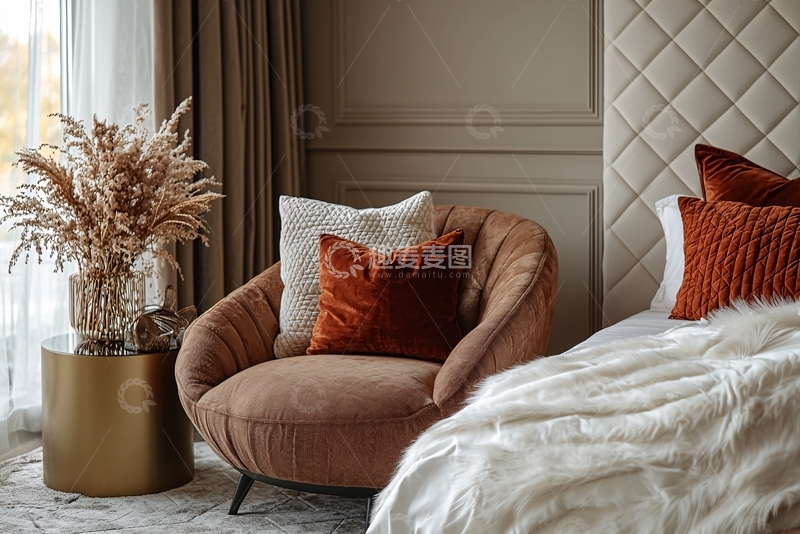 高清大图下载【趣麦麦图】卧室温馨角落