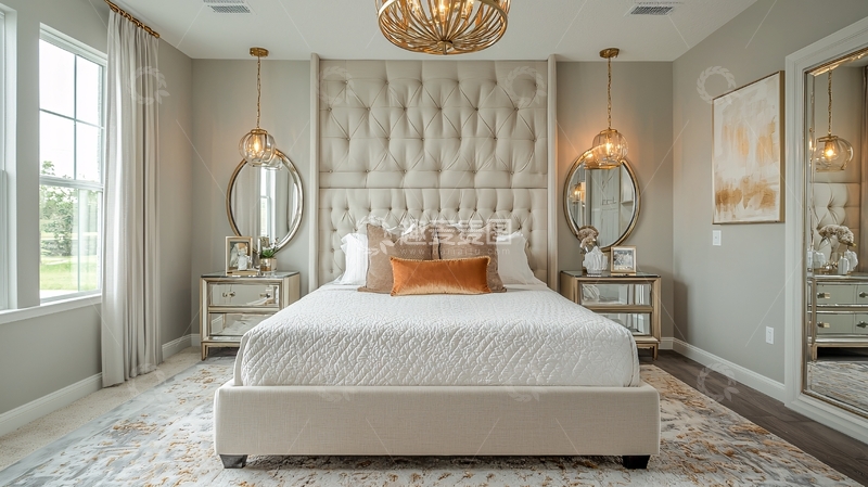 高清大图下载【趣麦麦图】现代简约卧室97