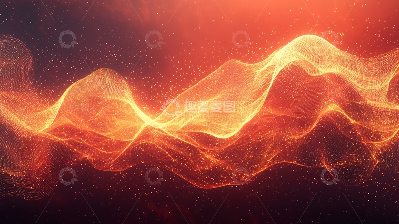 高清大图下载【趣麦麦图】火焰粒子流