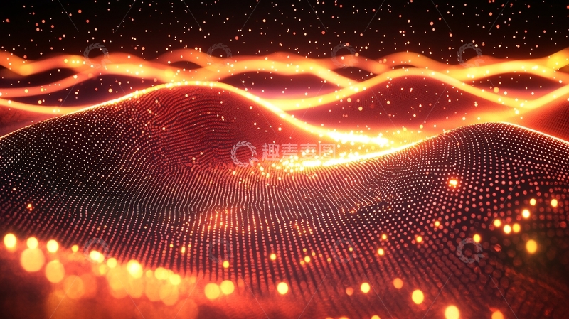 高清大图下载【趣麦麦图】火焰山脉