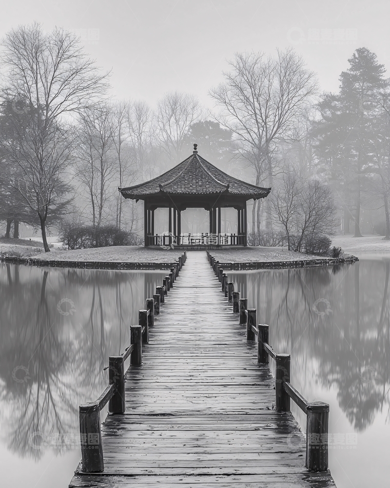 高清大图下载【趣麦麦图】水墨江南