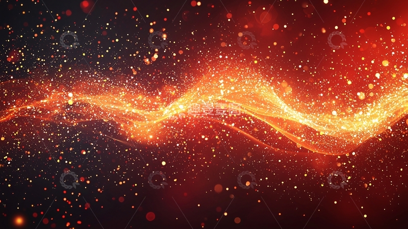 高清大图下载【趣麦麦图】火焰粒子流