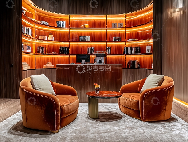 高清大图下载【趣麦麦图】高端酒店休息区