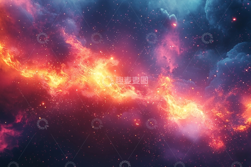 高清大图下载【趣麦麦图】宇宙星云