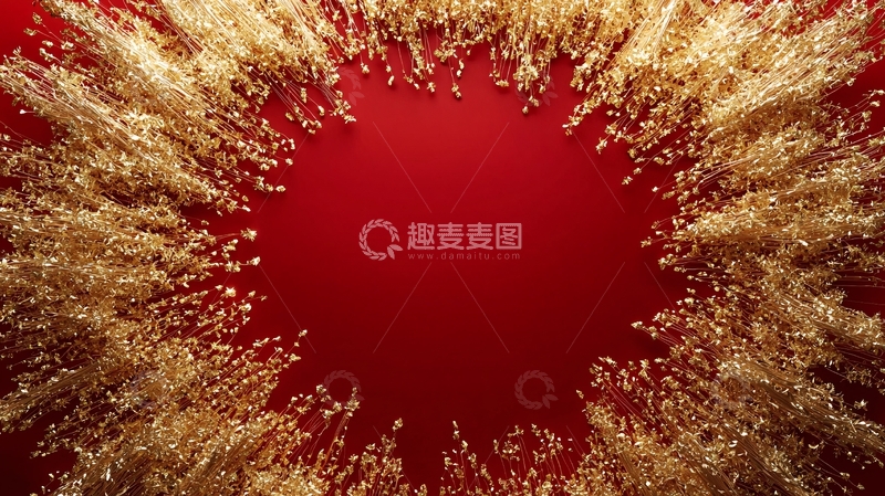 高清大图下载【趣麦麦图】金色飞溅