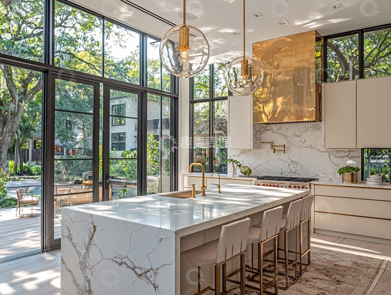 高清大图下载【趣麦麦图】现代简约厨房