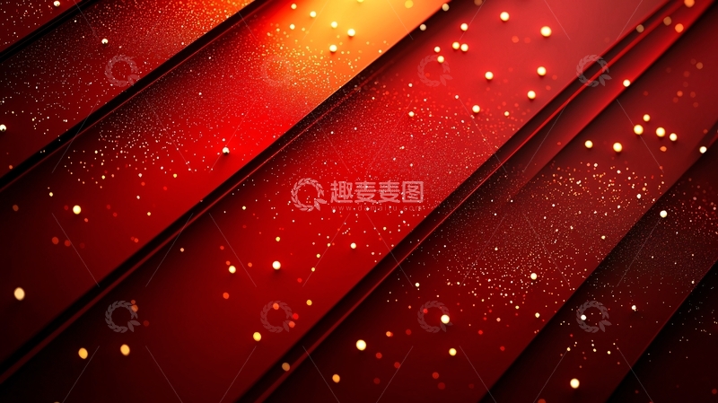 高清大图下载【趣麦麦图】红色斜线背景