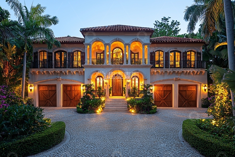 高清大图下载【趣麦麦图】豪华别墅外观