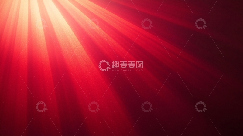 高清大图下载【趣麦麦图】红色光线背景