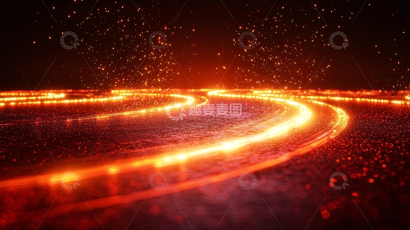 高清大图下载【趣麦麦图】火光轨迹
