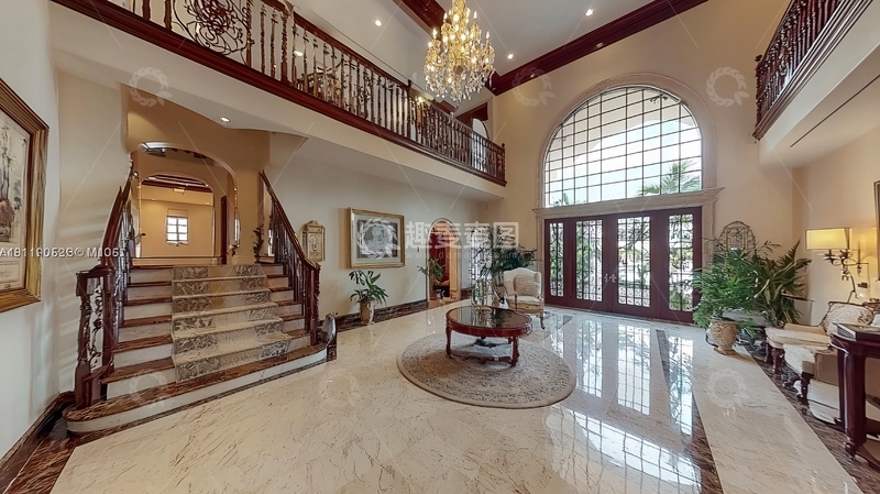 高清大图下载【趣麦麦图】豪华别墅大堂入口