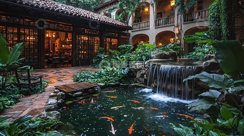 高清大图下载【趣麦麦图】庭院别墅景观设计