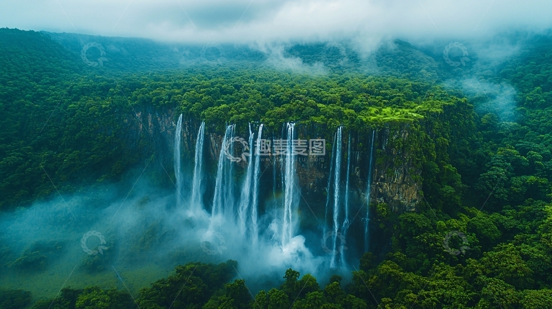 高清大图下载【趣麦麦图】瀑布65