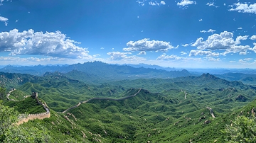 万里长城壮丽景色