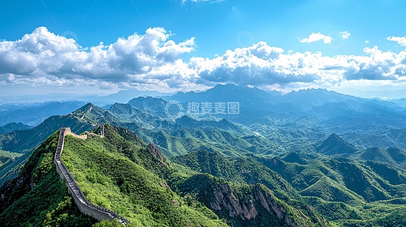 高清大图下载【趣麦麦图】万里长城