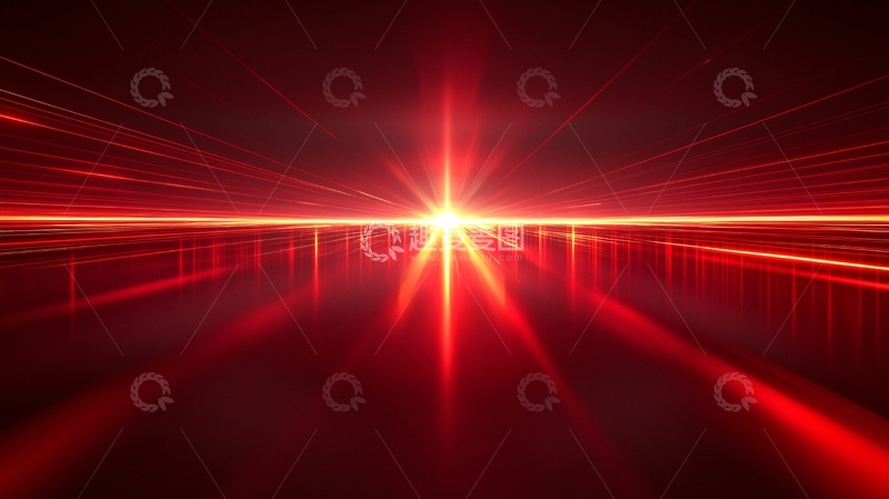 高清大图下载【趣麦麦图】红色光线高速运动
