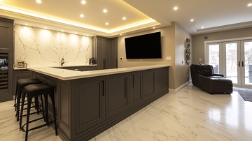 现代风格地下室酒廊