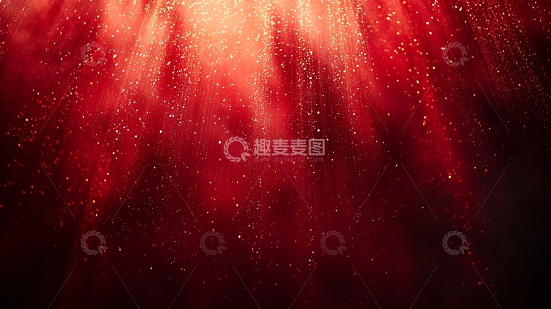 高清大图下载【趣麦麦图】红色背景