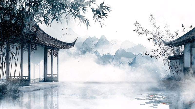 高清大图下载【趣麦麦图】水墨江南