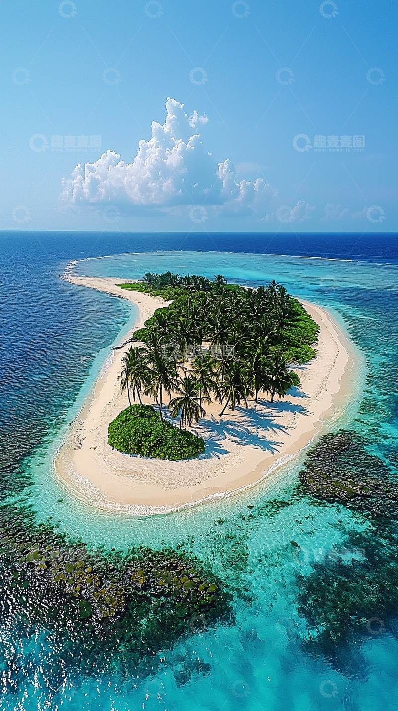 高清大图下载【趣麦麦图】热带岛屿