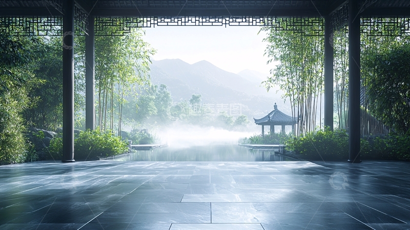 高清大图下载【趣麦麦图】水墨江南